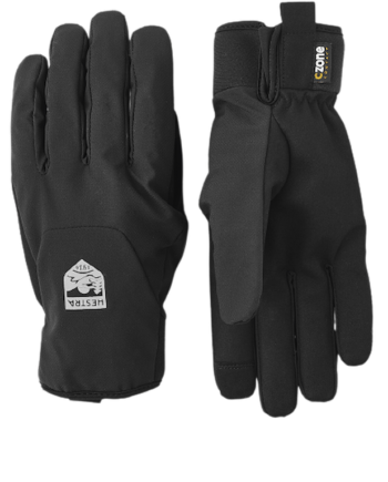 Hestra Czone Mistral  -finger Cykelhandske Sort  Størrelse: Large