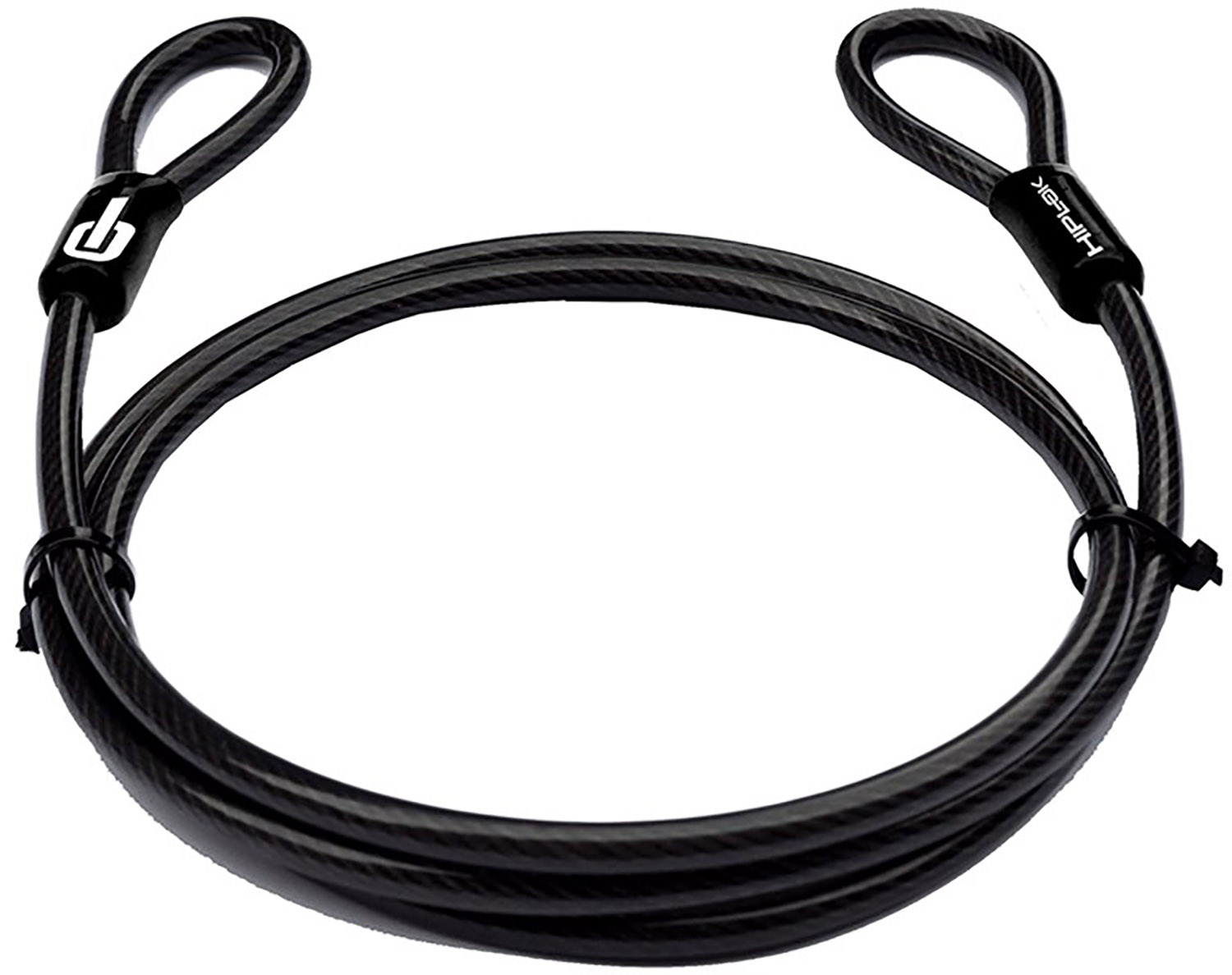 Hiplok Meter Låse Kabel Double Loop