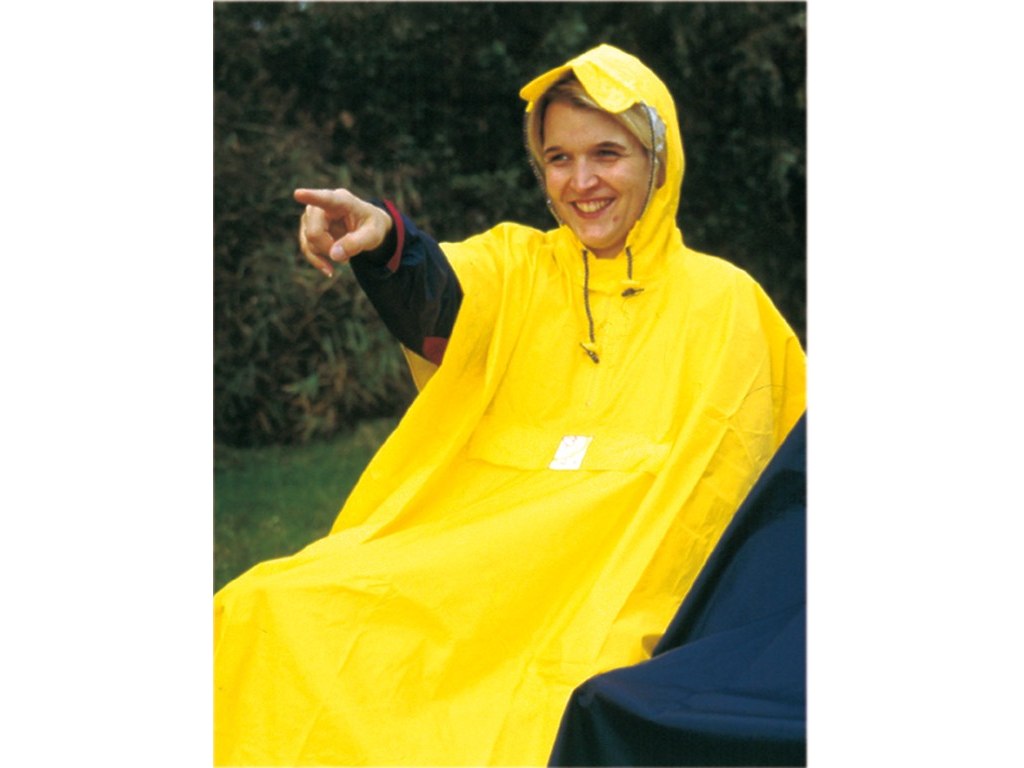 Hock Rain Poncho Poncho Gul Unisex Str
