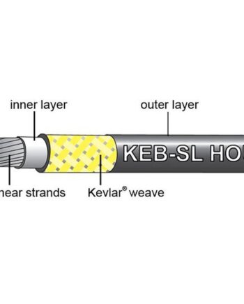 Jagwire Bremse Yderkabel Pro   Mm  Keb-sl Sort