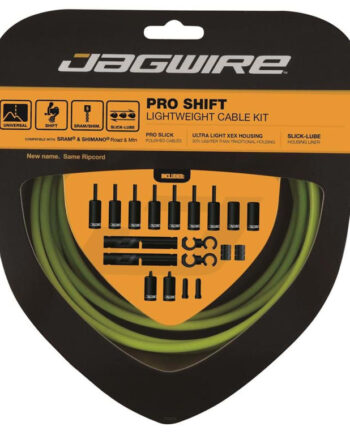 Jagwire Pro Shift 2x Gearkabel Sæt Road Mtb Grøn