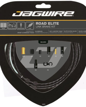 Jagwire Road Elite Bremsekabel Sæt Til Road Sort