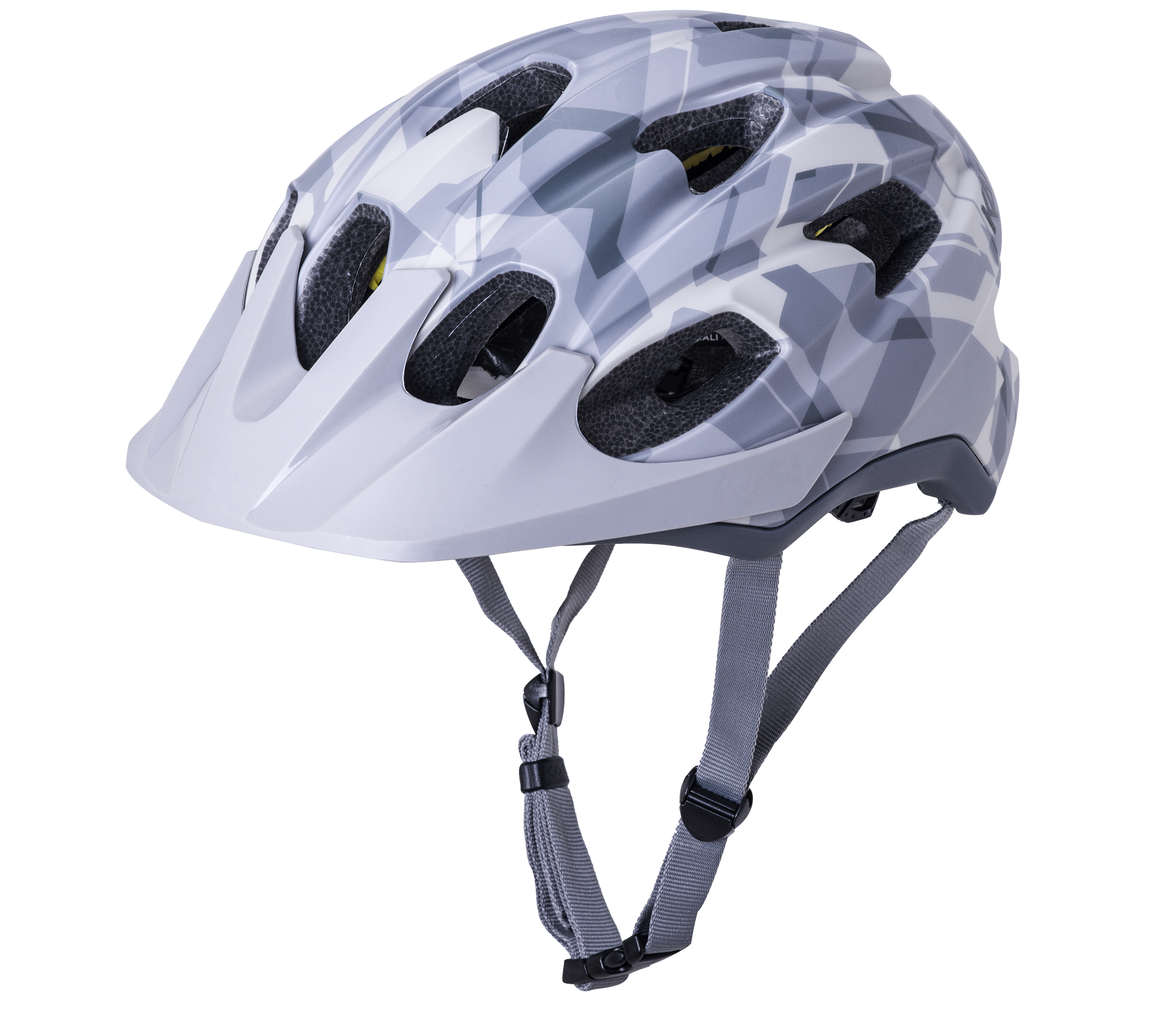 Kali Pace Camo Grå Mat Cykelhjelm 54-58 Cm