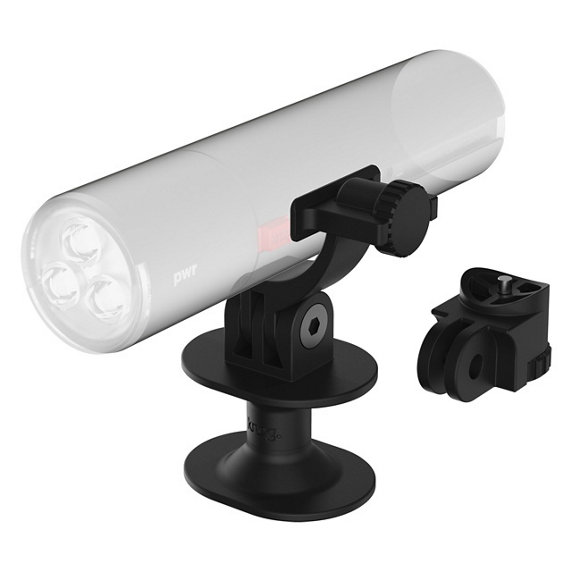 Knog Pwr Helmet  Gopro Mount   Sort
