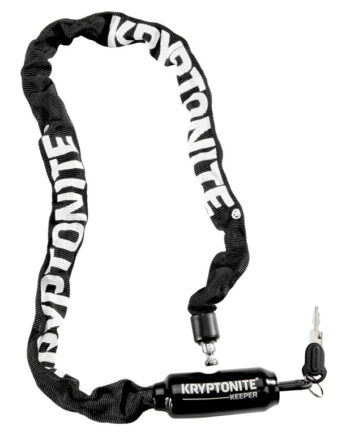 Kryptonite Keeper 585 Kædelås Med Nøgle Nylon Overtræk 5mm   85cm
