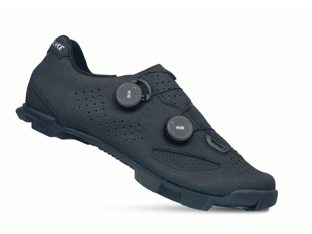 Lake Mx239-  Wide Cykelsko Mtb Sort 43