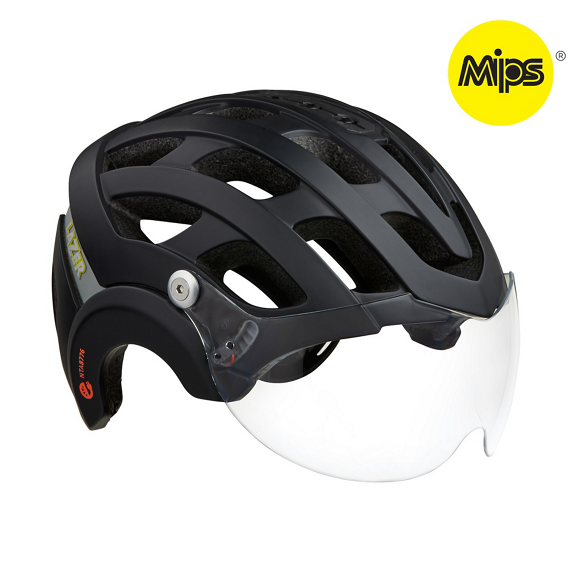 Lazer Hjelm Anverz Nta Mips Mat Sort Led 52-56 Cm