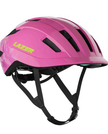 Lazer J1 Kineticore Cykelhjelm Pink Clouds
