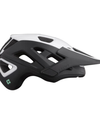 Lazer Jackal Kineticore Cykelhjelm Mtb Str  58-61 Cm Mat Hvid Sort