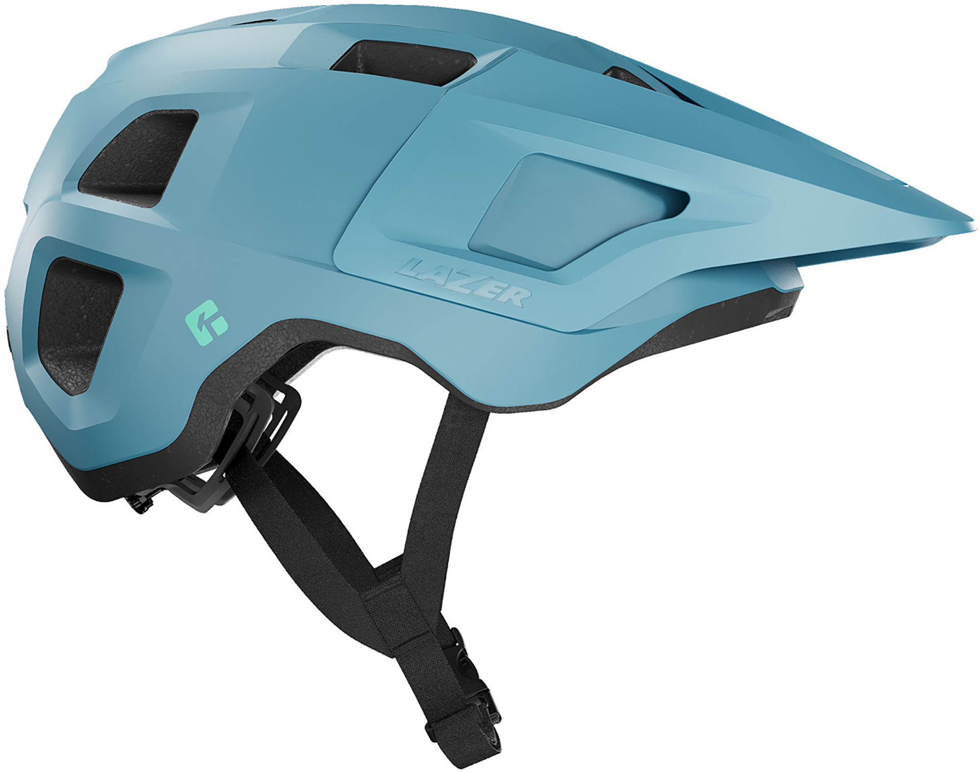 Lazer Lupo Kineticore Cykelhjelm Matte Blue Celadon