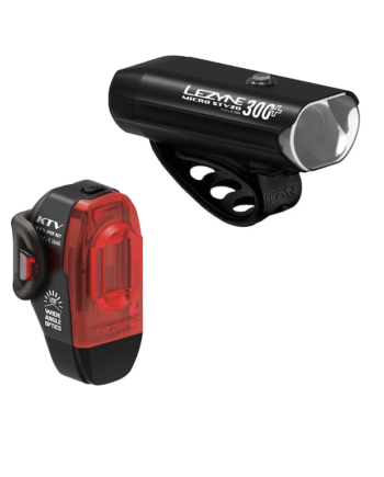 Lezyne Led Micro Stvzo 300    Ktv  Stvzo -lygtesæt