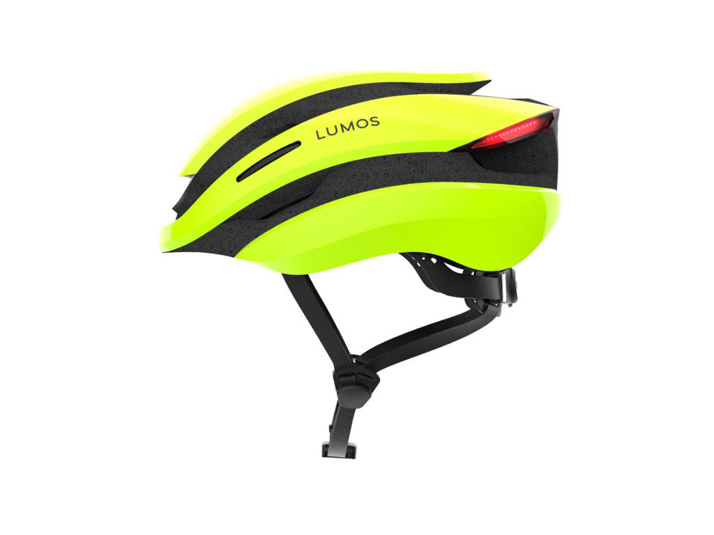 Lumos Ultra Cykelhjelm Med Led Electric Lime Str  54-61 Cm