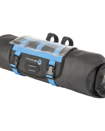 -wave Rough Ride Cykeltaske Til Styr 100  Vandtæt Sort Str  10 Liter
