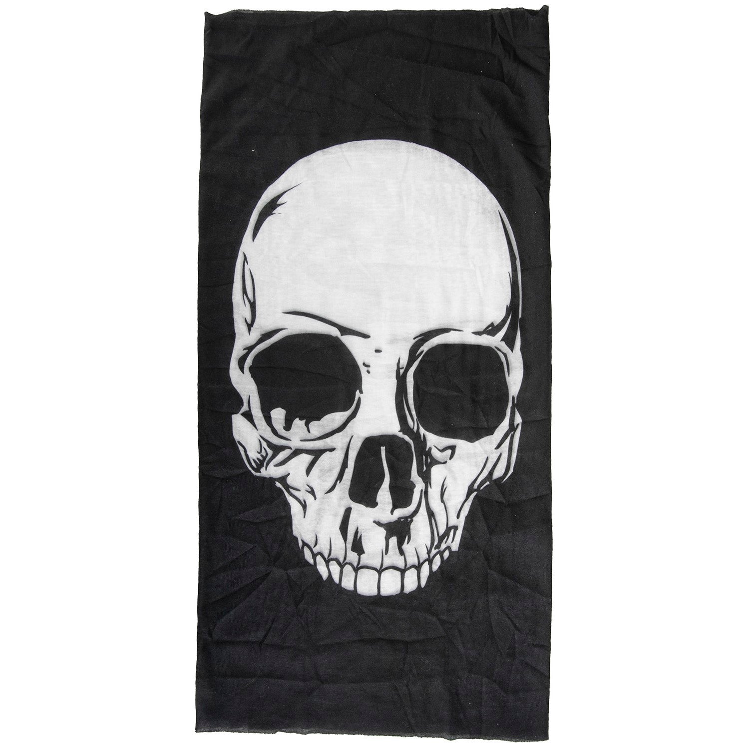 -wave Sort Skelethoved Halsedisse   Onesize