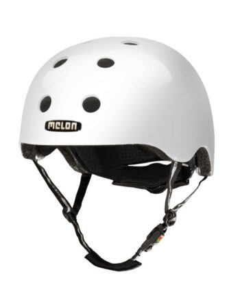 Melon Brightest Cykelhjelm Hvid Str  46-52 Cm