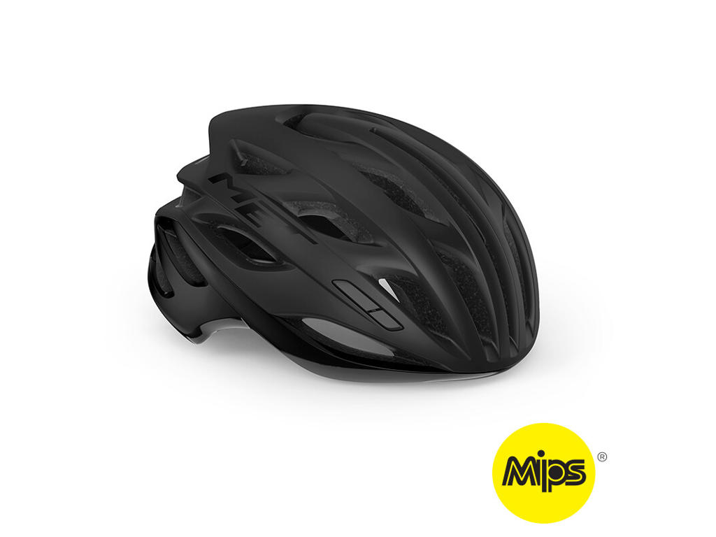 Met Estro Mips Cykelhjelm Matsort Str  56-58 Cm