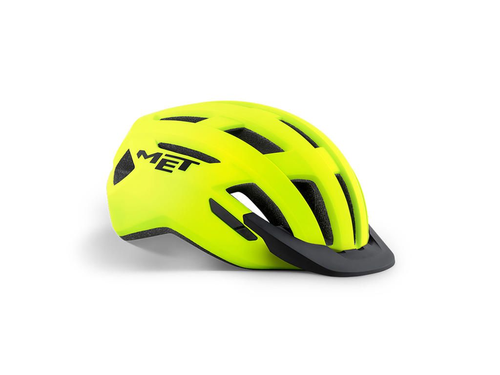 Met Helmet Allroad Safety Yellow Matt 52-56 Cm