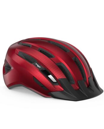 Met Helmet Downtown Red Glossy    58-61 Cm