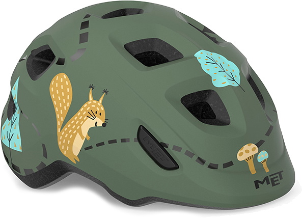 Met Helmet Hooray Quot Green Buckle Quot Green Forest