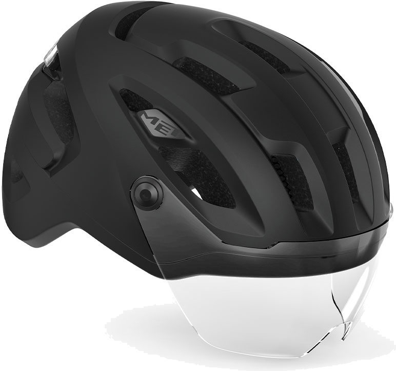 Met Helmet Intercity    Led Lys Mips Sort