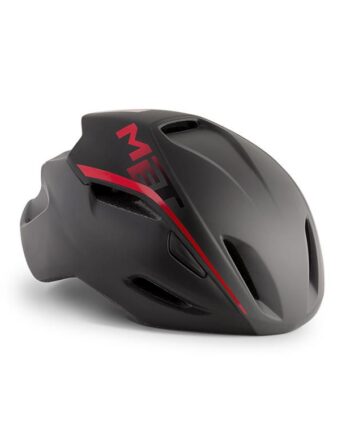 Met Helmet Manta Shaded Black Red Matt    52-56 Cm
