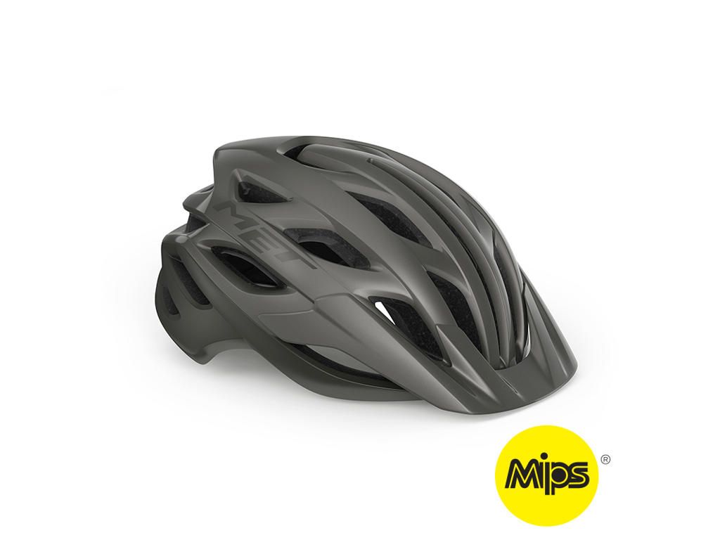 Met Helmet Veleno Mips Titanium Metallic Matt 58-61 Cm