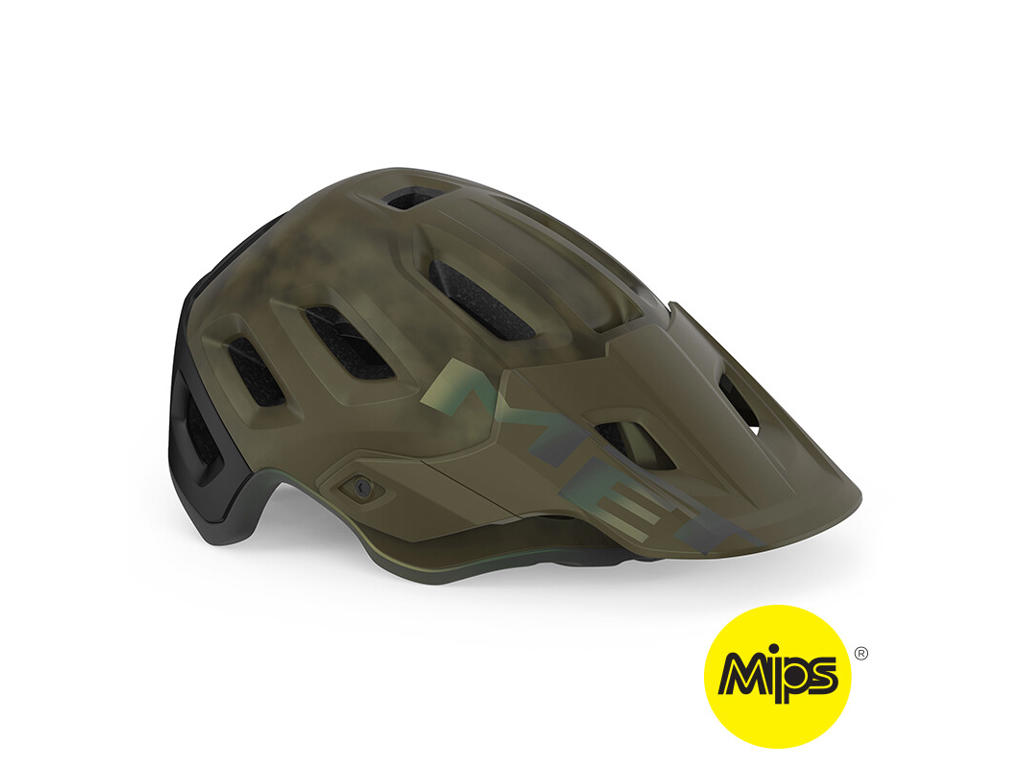 Met Roam Mips Mtb Cykelhjelm Mat Cammo Str 56-58 Cm