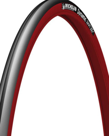 Michelin Dynamic Sport Racerdæk Dæk Med Kanttråd 700x23c  23-622  Rød