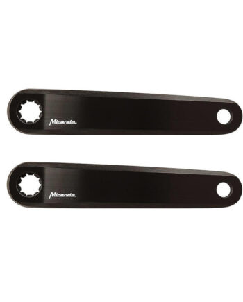 Miranda Delta Double Diamond  -bike Isis Pedalarms Sæt 160mm Bdu2xx Sort