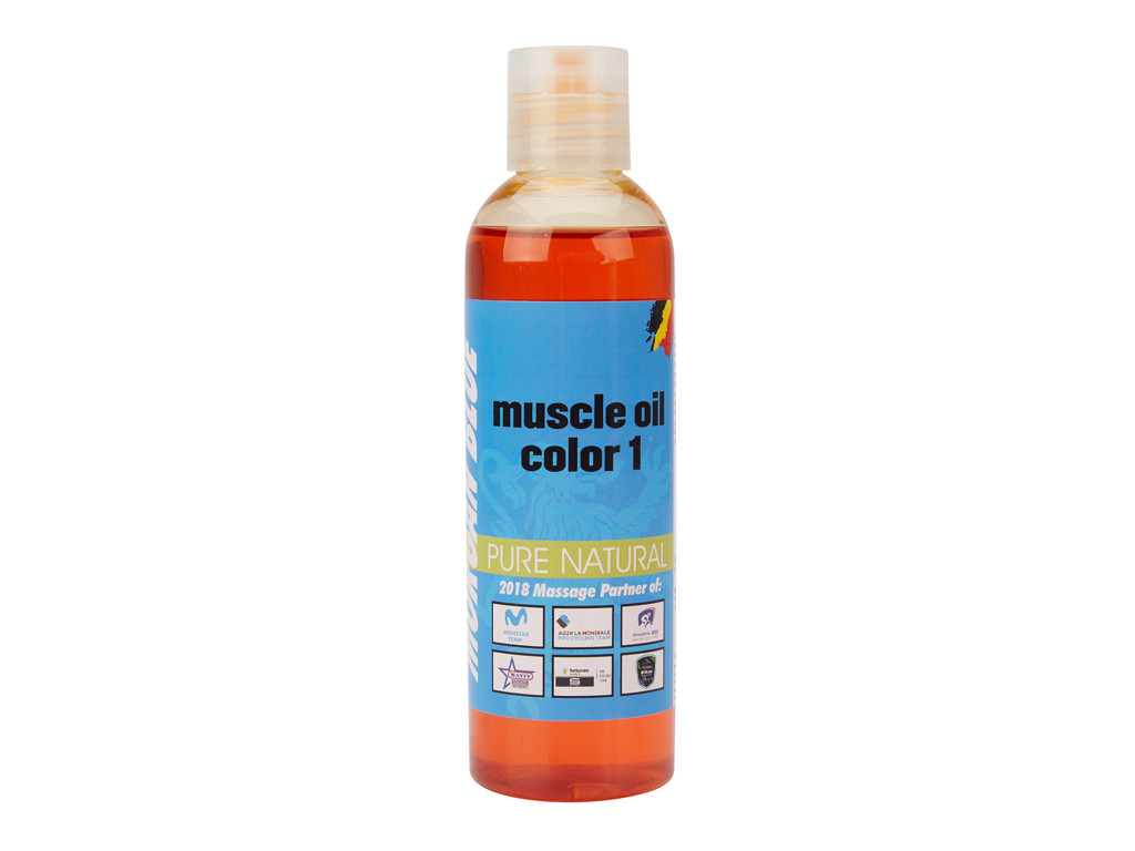 Morgan Blue Muscle Oil 200 Ml -olie Med Farve Sommer