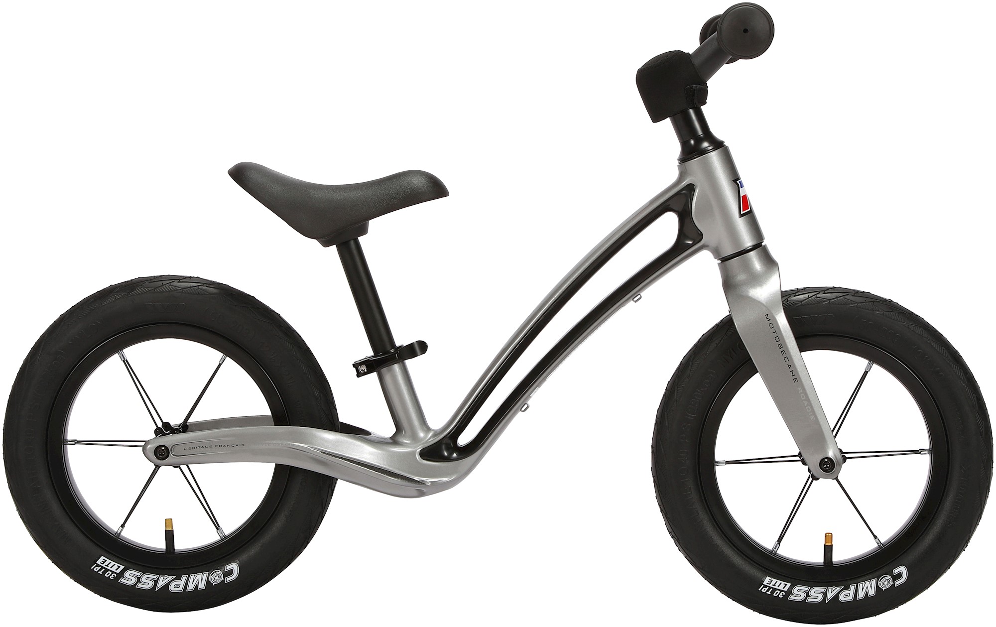 Motobecane Roadie 12 Quot Løbecykel Sølv