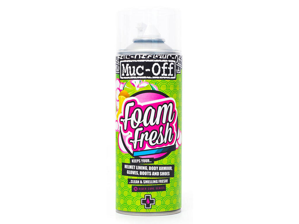 Muc-off Foam Fresh Cleaner Citrus Duft Neutraliserer Skidt På Tekstiler 400 Ml