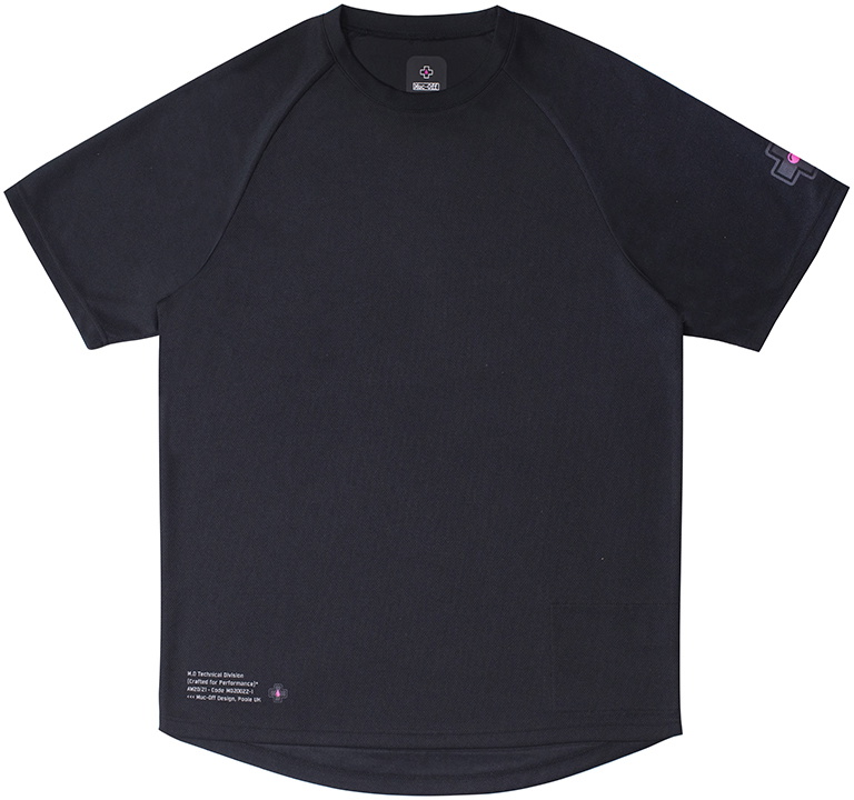 Muc-off Riders Jersey Short Sleeve Sort