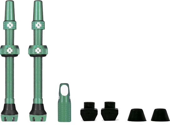 Muc-off Tubeless Valve Ventil Kit V2 60 Mm Turquise