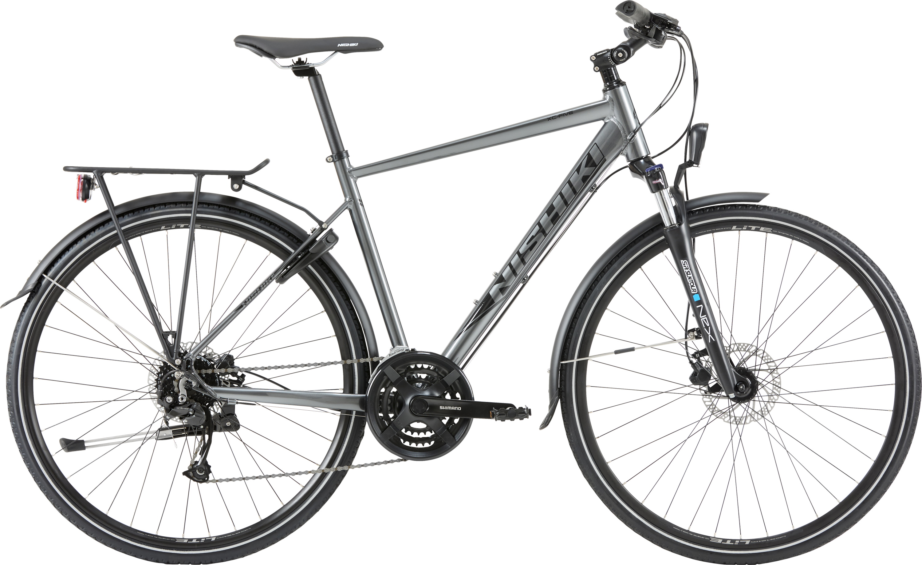 Nishiki Xc Five Herre 24g 2026 Lavagrå