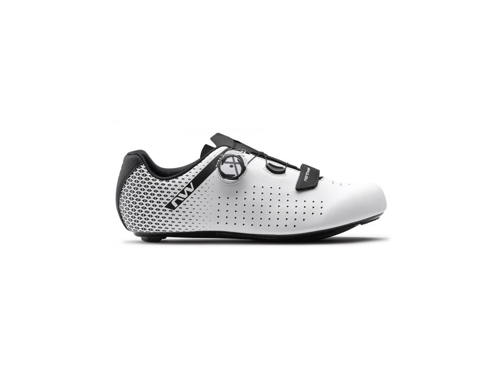 Northwave Core Plus   Cykelsko Hvid Sort 40