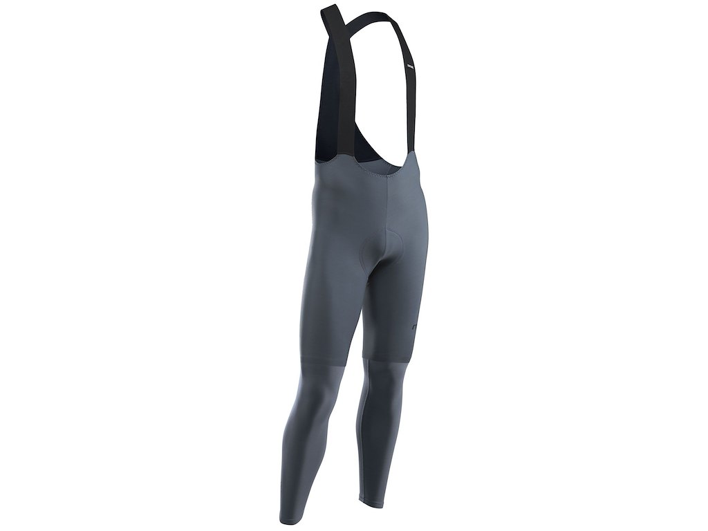 Northwave Extreme Thermal Bundle Cykelbukser Med Seler Herre Shark Grå Str