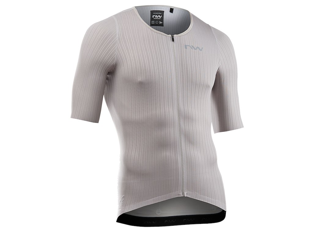 Northwave Extreme Ultralight Jersey Cykeltrøje Korte ærmer Herre Light Grey Str