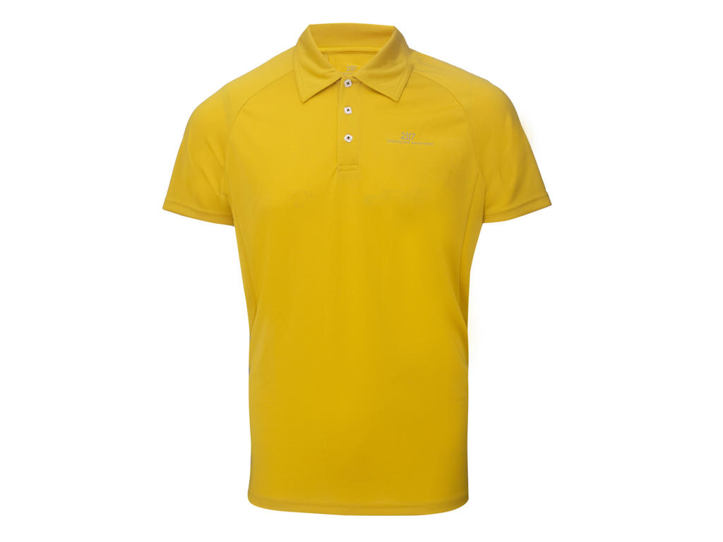 2117 Of Sweden Frösåker Pique Poloshirt Lemon Curry Str