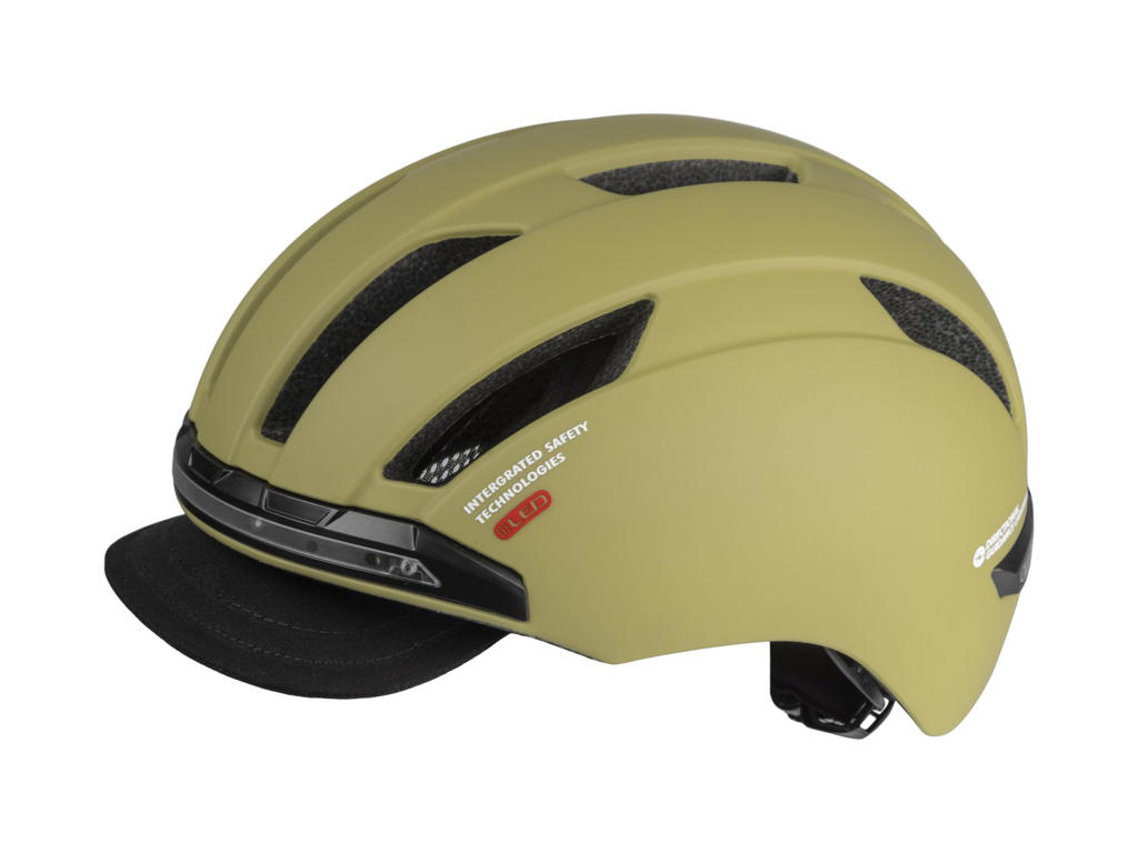 Ongear Cykelhjelm Commute Oliven Mat Str  52-58 Cm