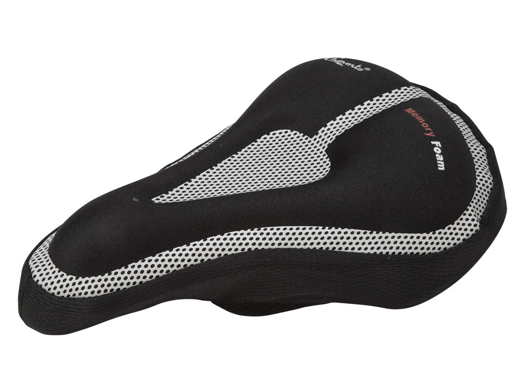 Ongear Sadelovertræk Memoryfoam Sort