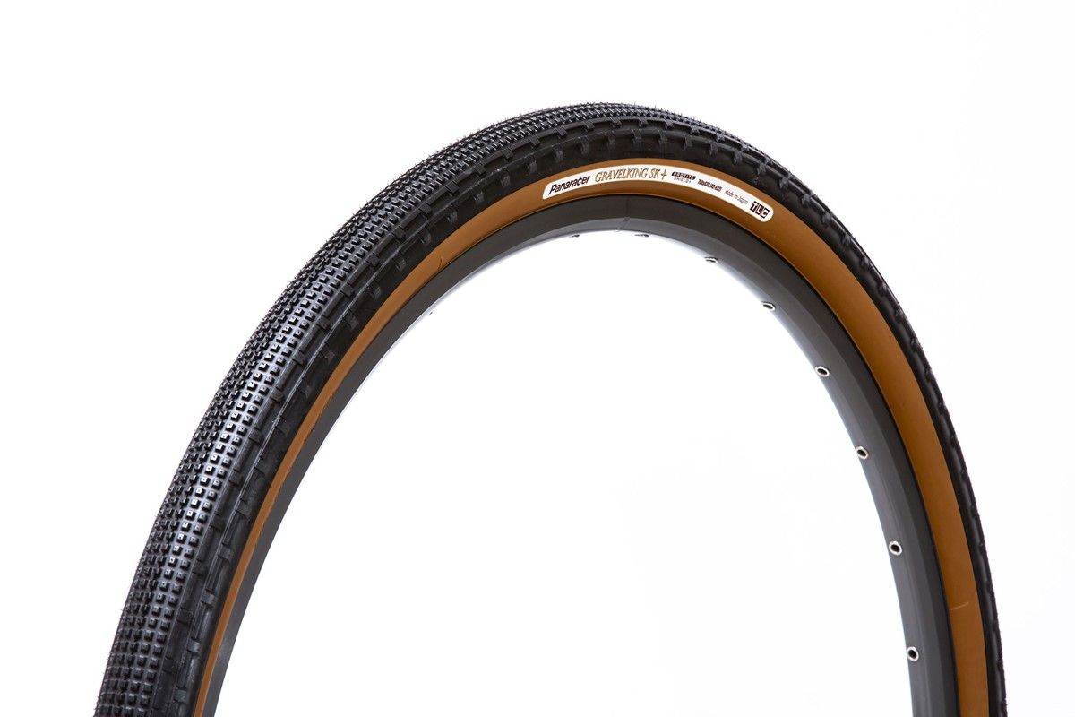 Panaracer Gravelking Sk  Cykeldæk 700ã 50c   Sort Brun Foldedæk