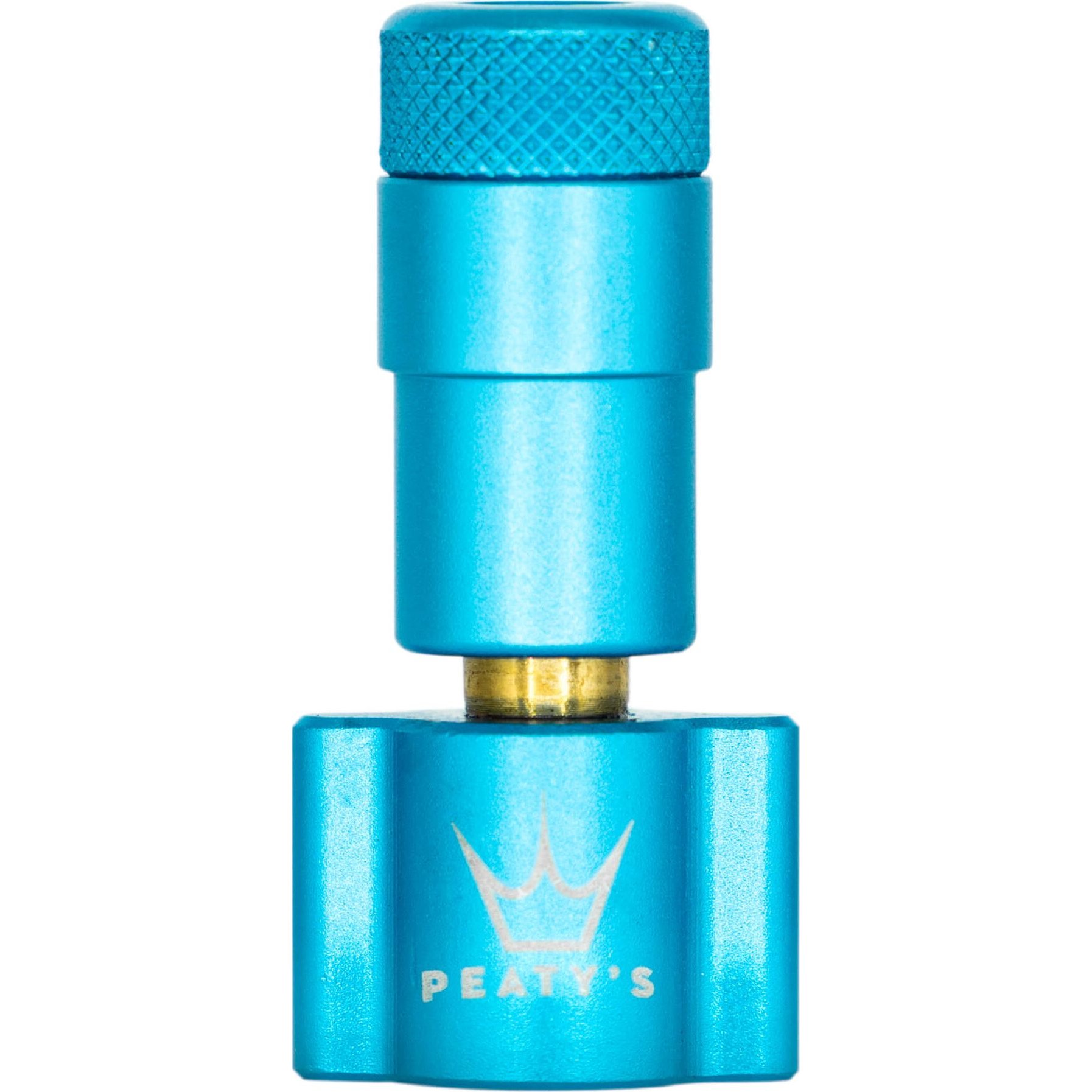 Peaty X27   Holeshot Co2 Tyre Inflator Head Turquois