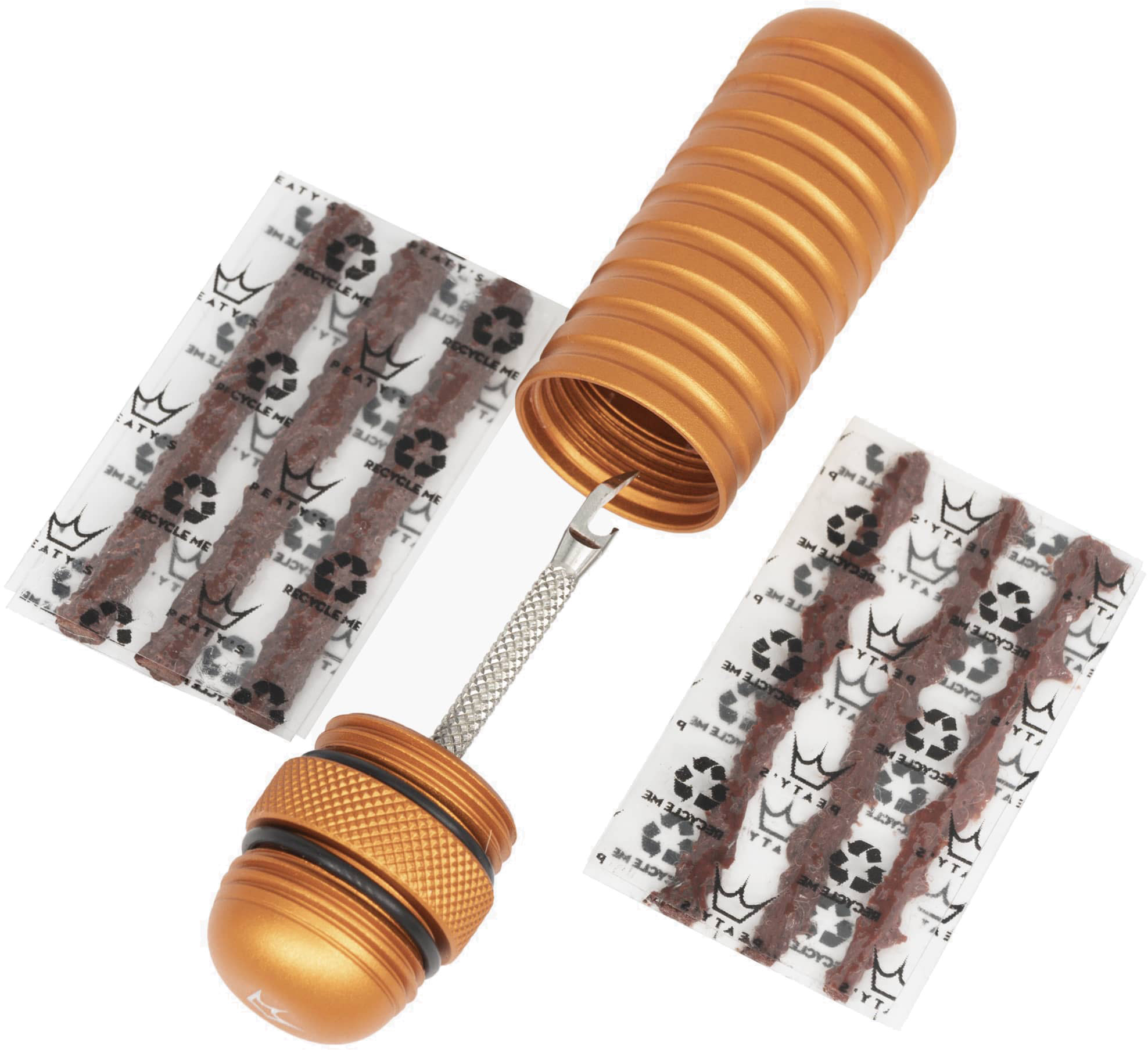 Peaty X27 Holeshot Tubeless Plugger Kit Mango