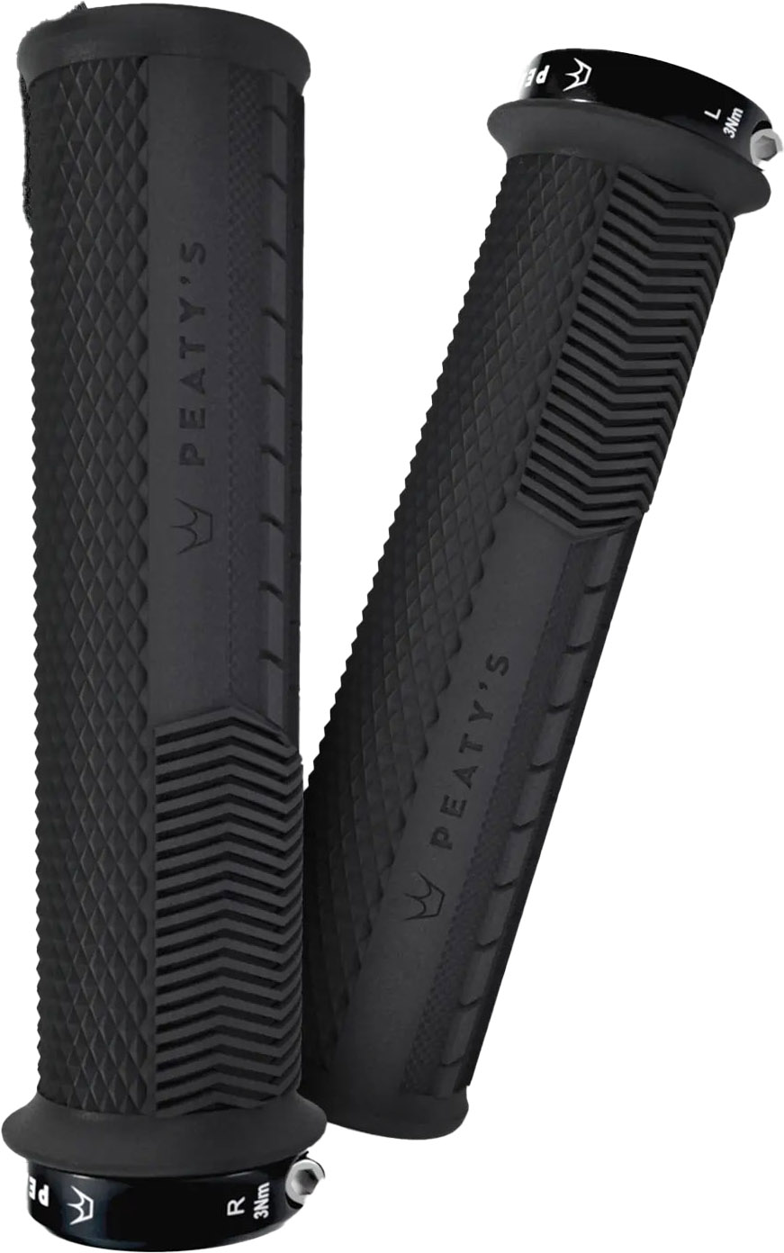 Peaty X27   Monarch Grip Knurl Thick Black