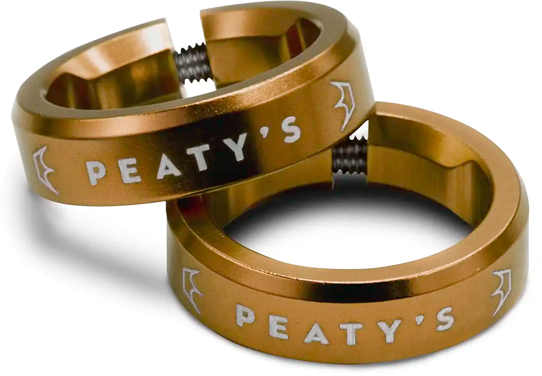 Peaty X27   Monarch Grip Lock Ring Bourbon