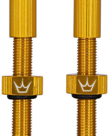 Peaty X27     Chrisking Tubeless  Valves 80mm Gold