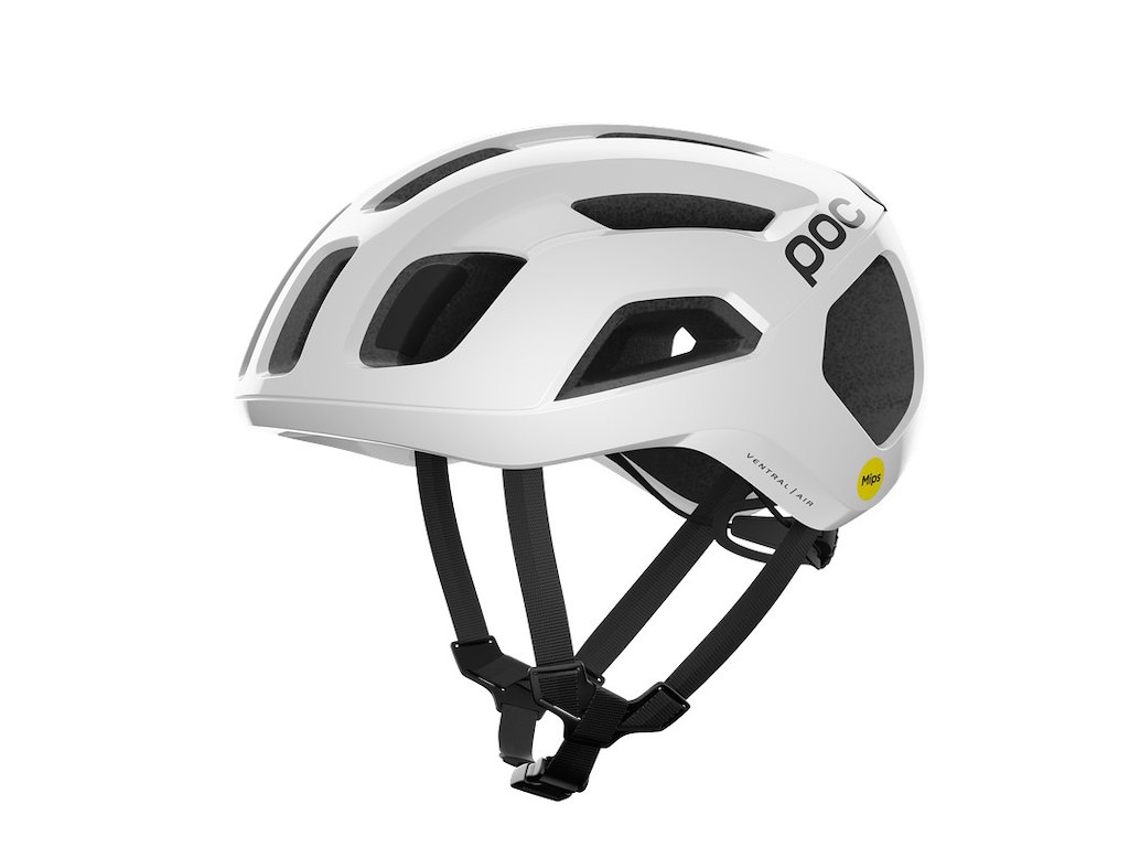 Poc Ventral Air Mips Cykelhjelm Hydrogen White Uranium Black