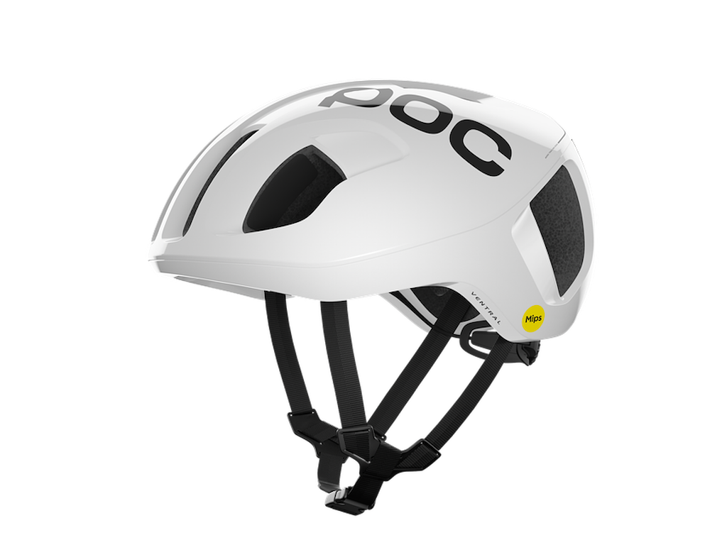 Poc Ventral Mips Cykelhjelm Hvid Str  54-59 Cm