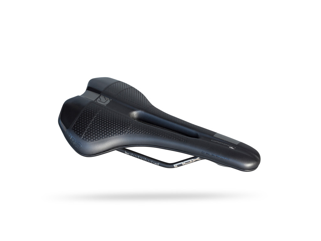 Pro Griffon Gel Sadel Hr Rustfri Stål Rails Sort 152mm Bred